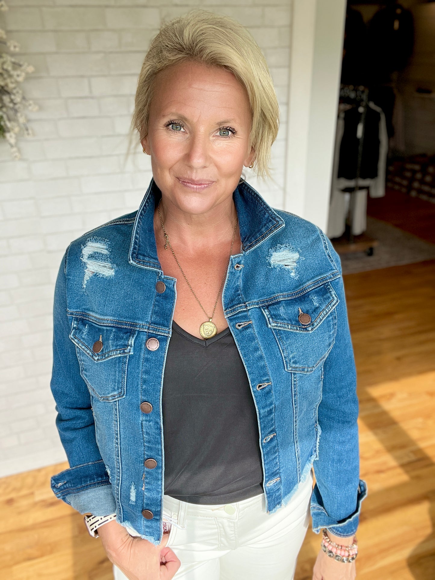 Violet Vintage Denim Jacket