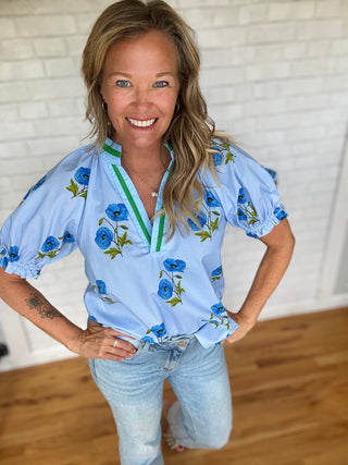 Tilly Floral Top