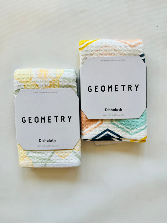 Dishcloth Set by Geometry