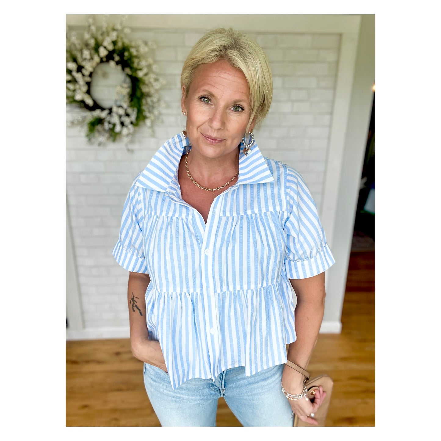 Stella Stripe Top