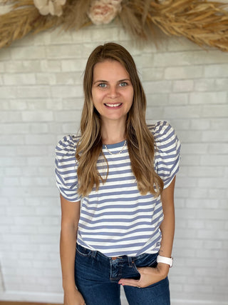 Polly Striped Top