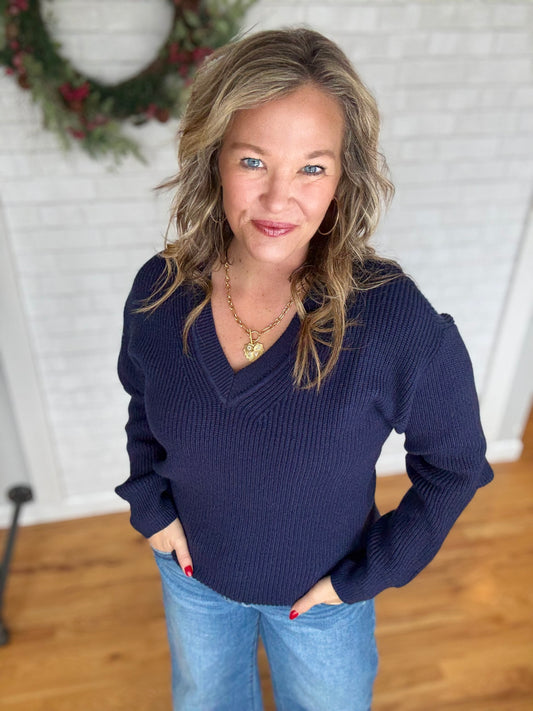 Cornelia Sweater -  Blue Nights