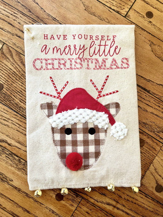 Merry Reindeer Dish Towel