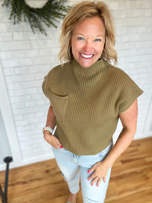 Jaymie Sweater - Olive