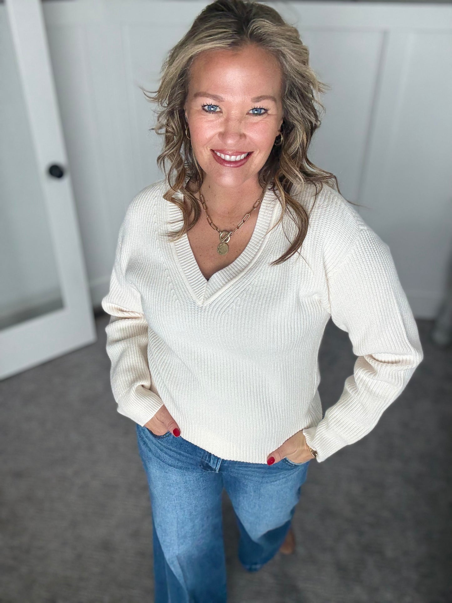 Cornelia Sweater -  Ivory