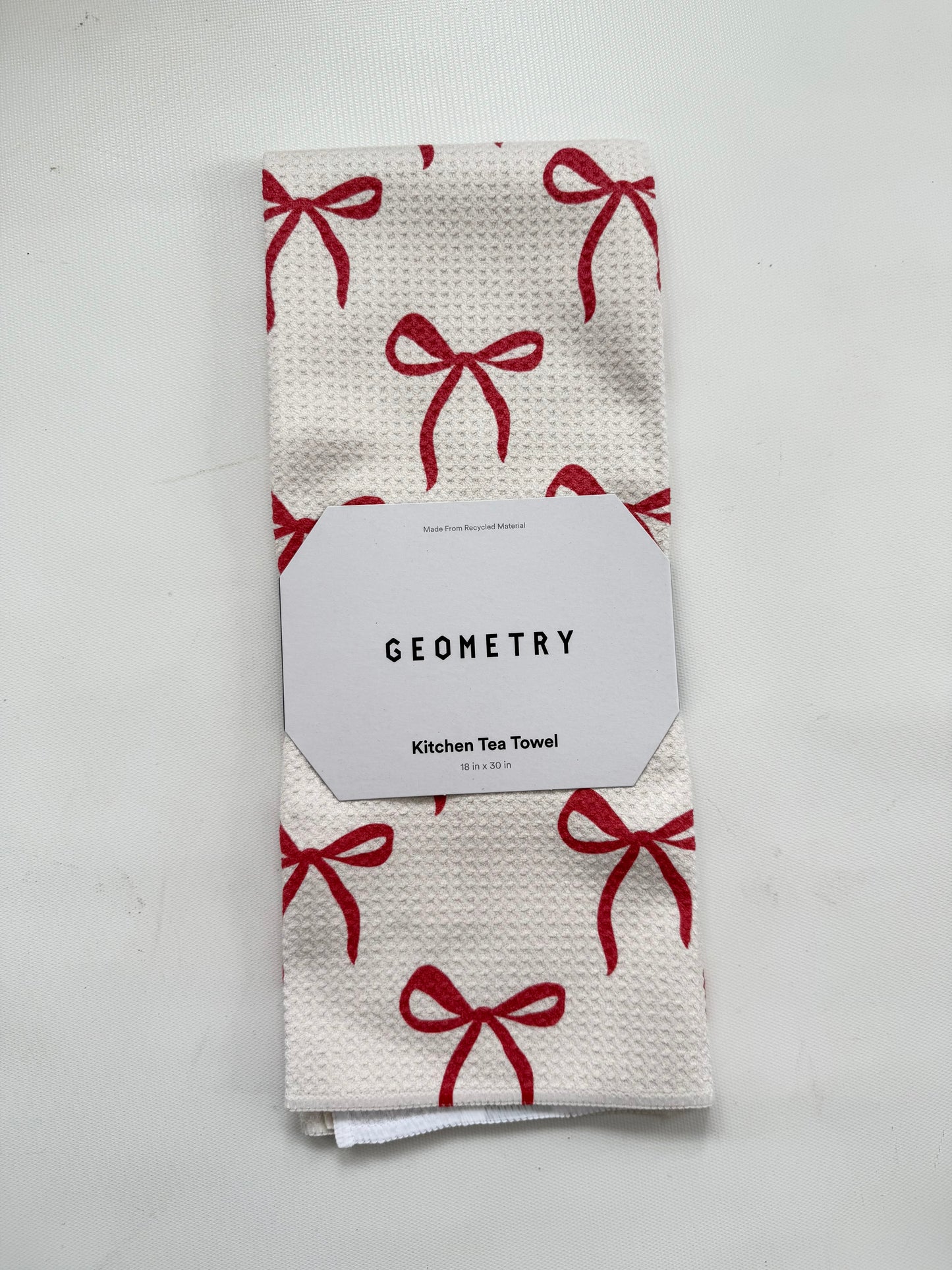 Geometry Tea Towel -Winter