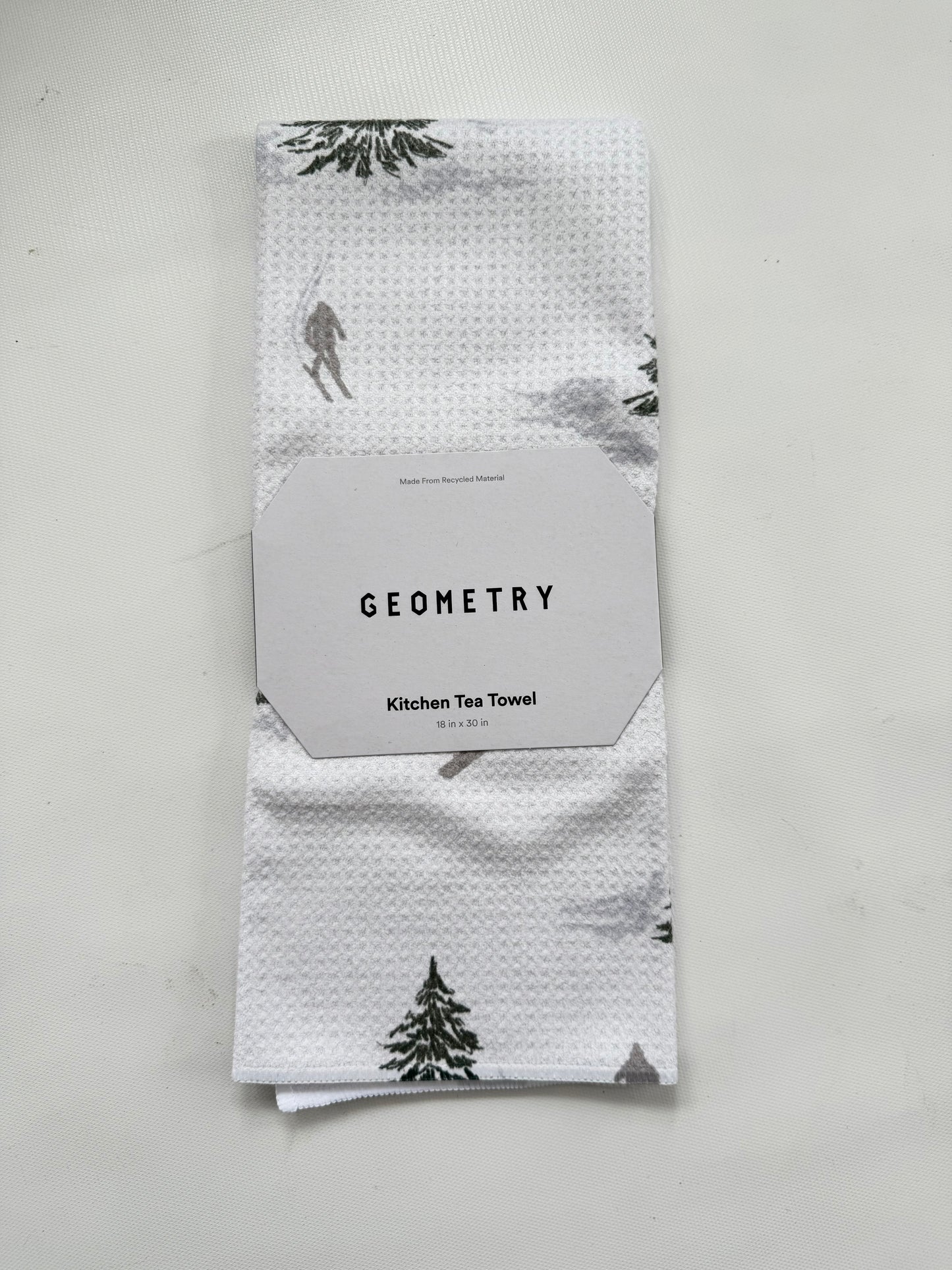 Geometry Tea Towel -Winter