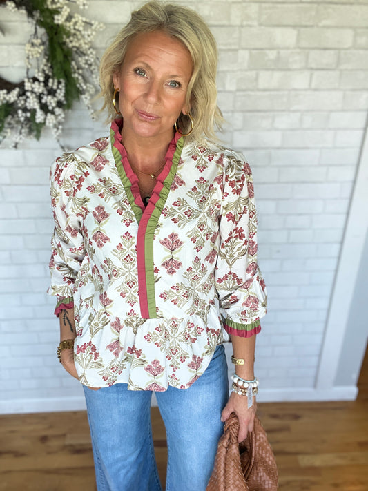 Marsala Blouse