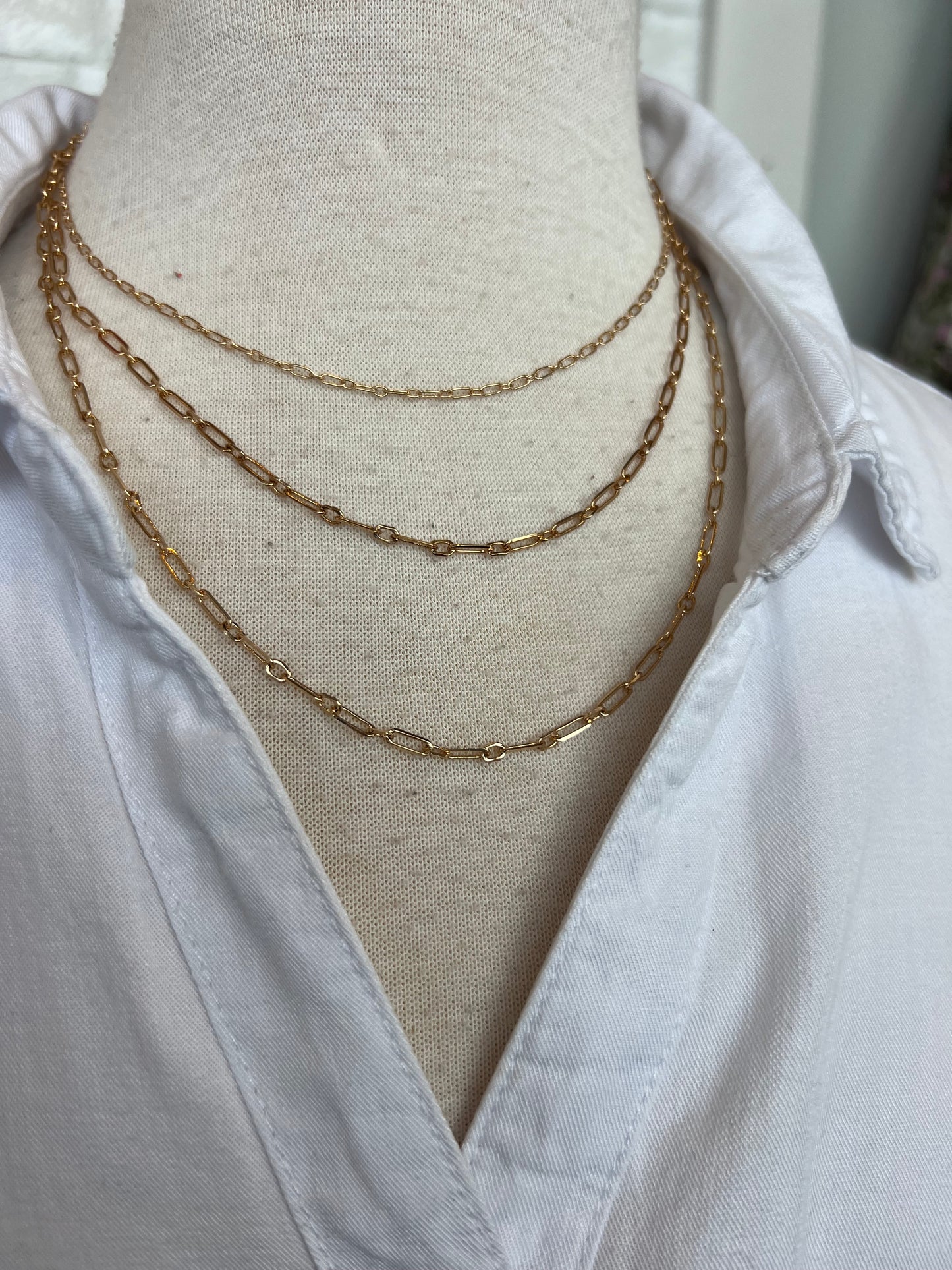 Layered Water Resistant Necklace