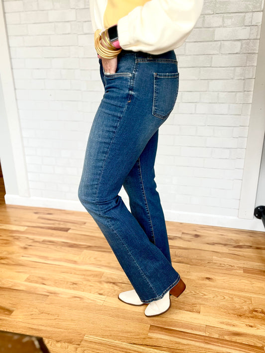 Natalie High Rise Fab Ab Bootcut