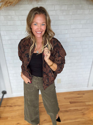 Empress Quilted Bomber