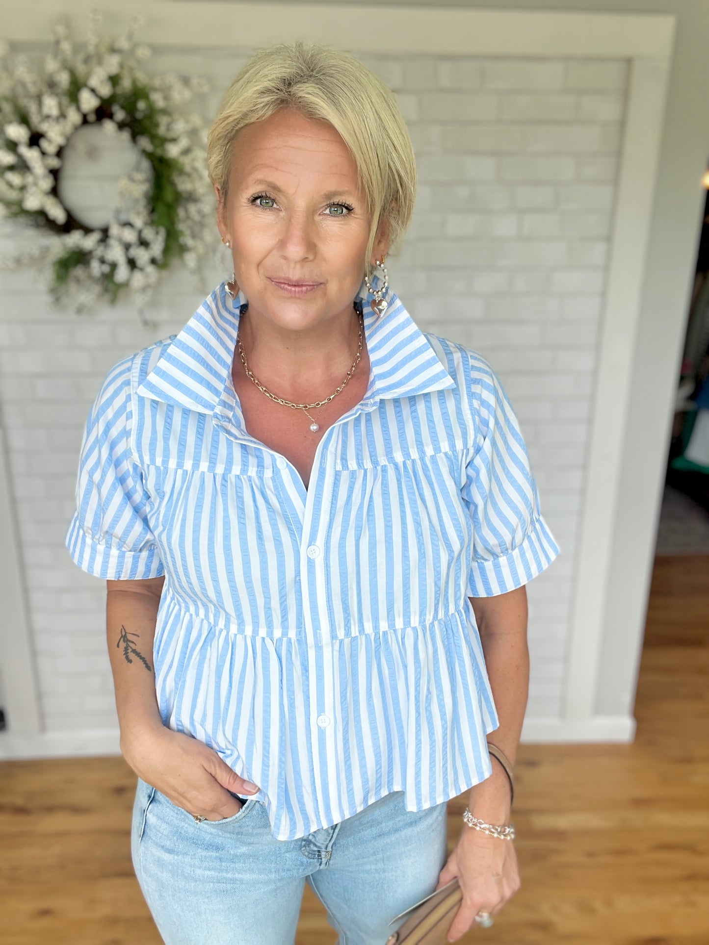 Stella Stripe Top