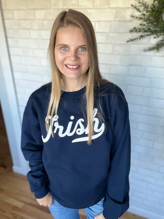 Navy Irish Sweatshirt