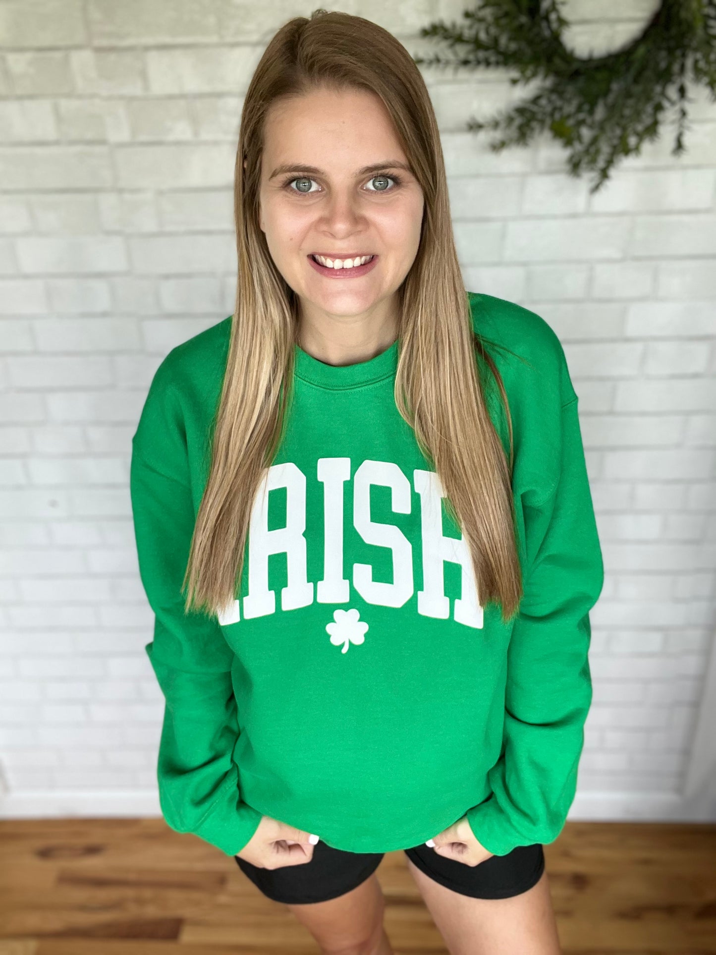 Irish Graphic Sweatshirt - Irish Green