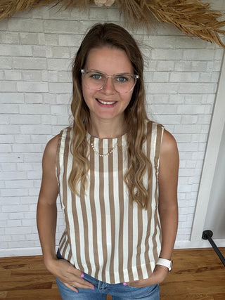 Della Striped Top