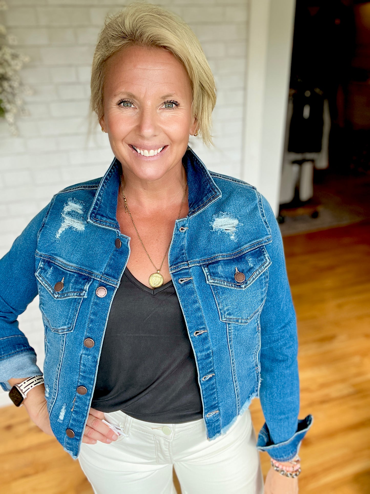 Violet Vintage Denim Jacket