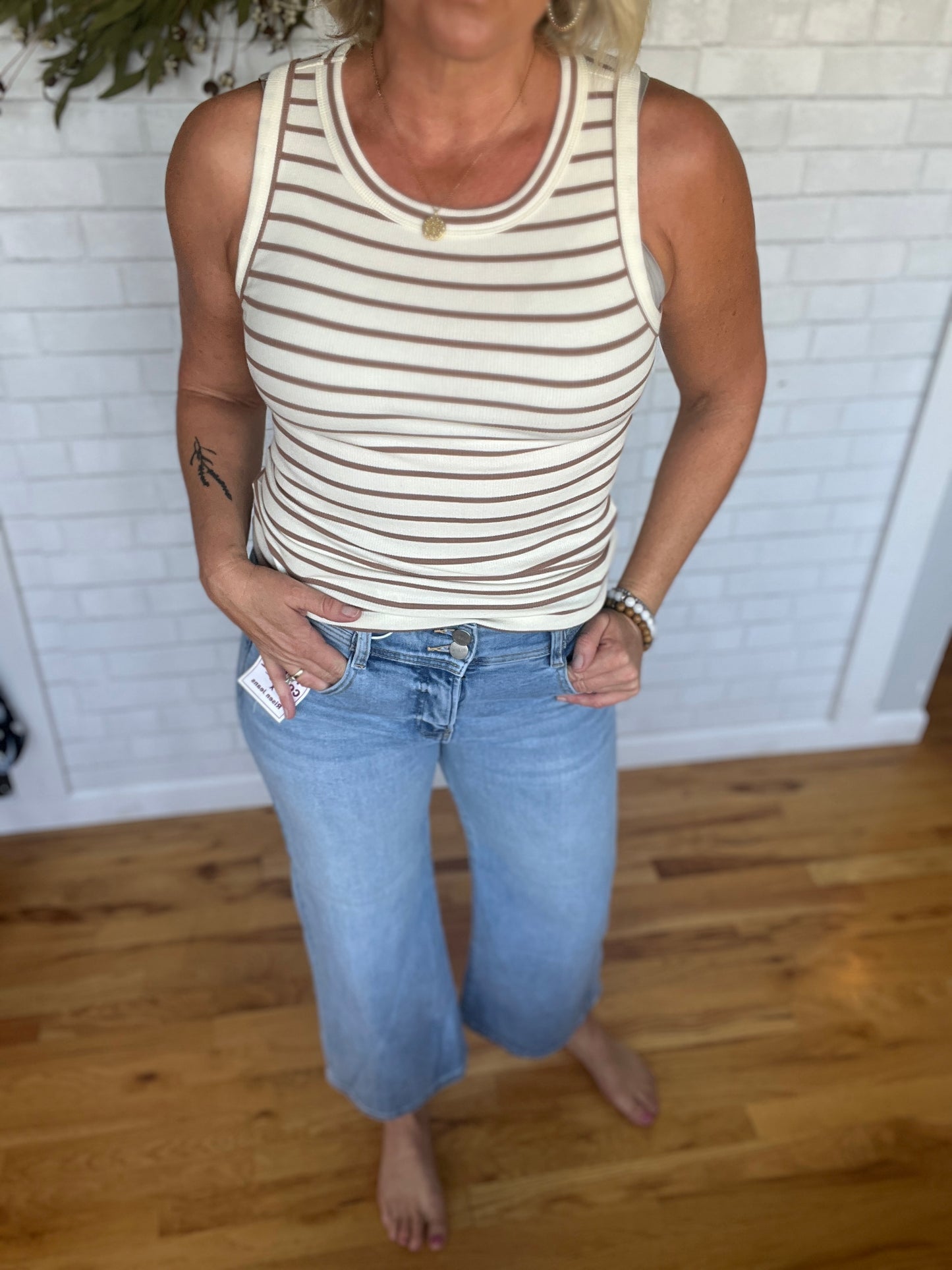 Bow Waistband Jeans