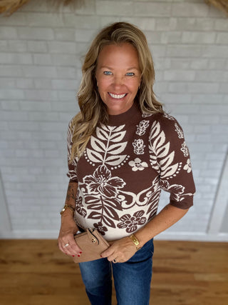 Scallop Sweater Top