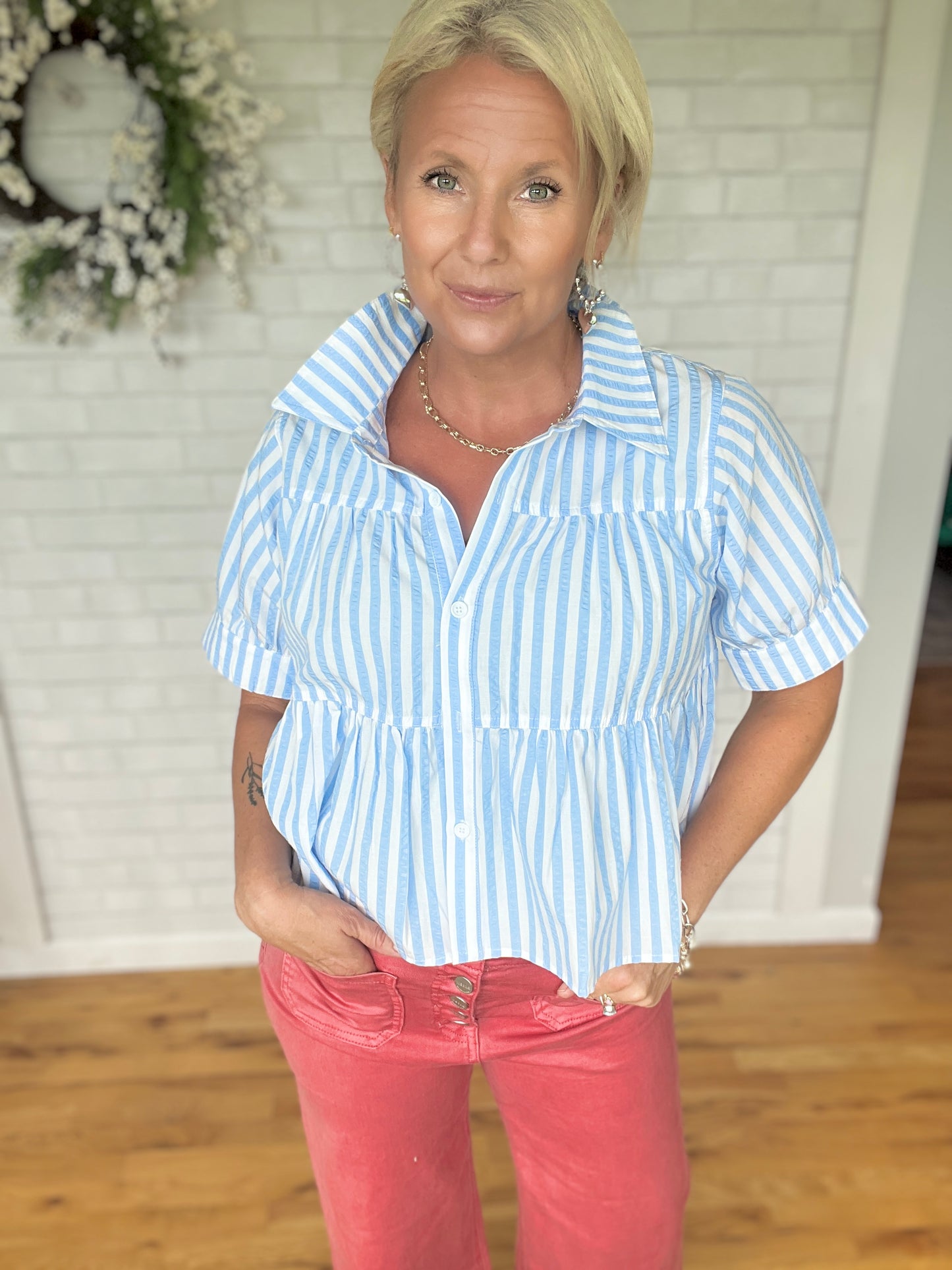 Stella Stripe Top