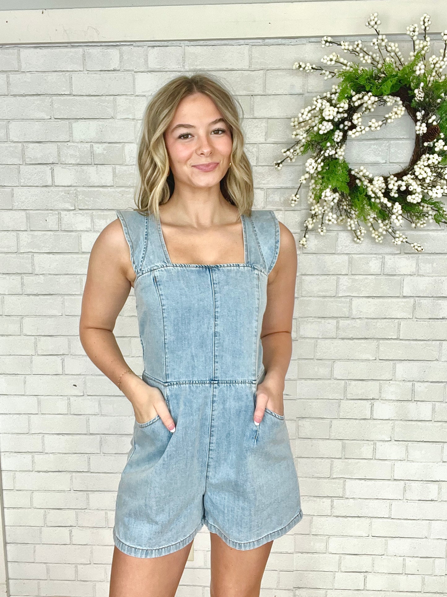 Dylan Denim Romper