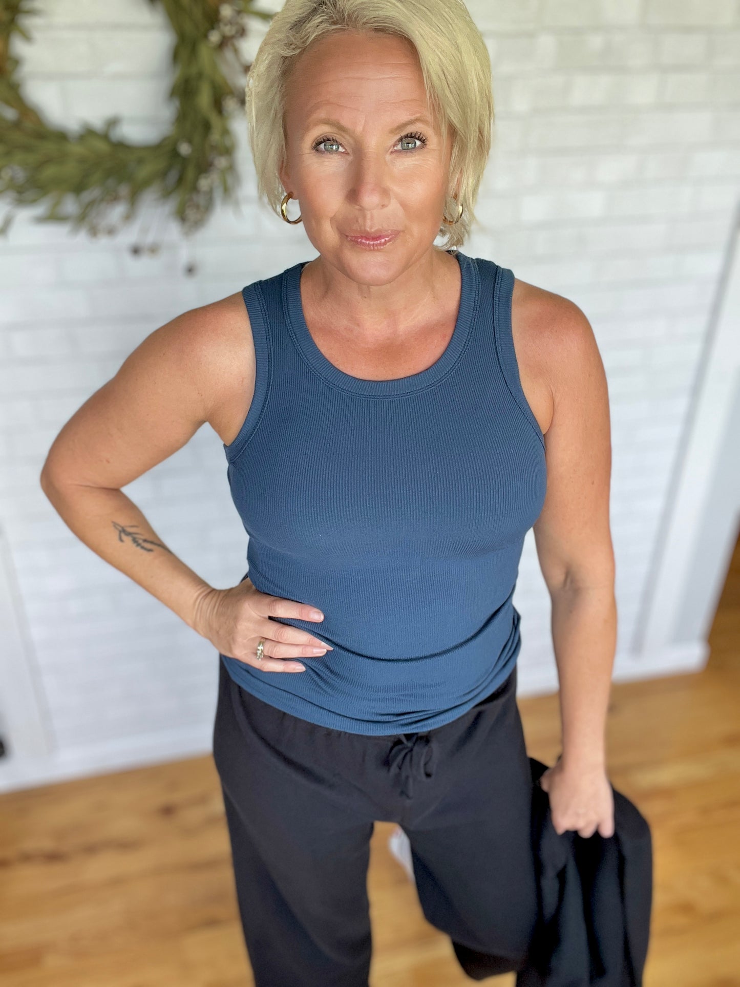 Essential Tank Top - Midnight Navy