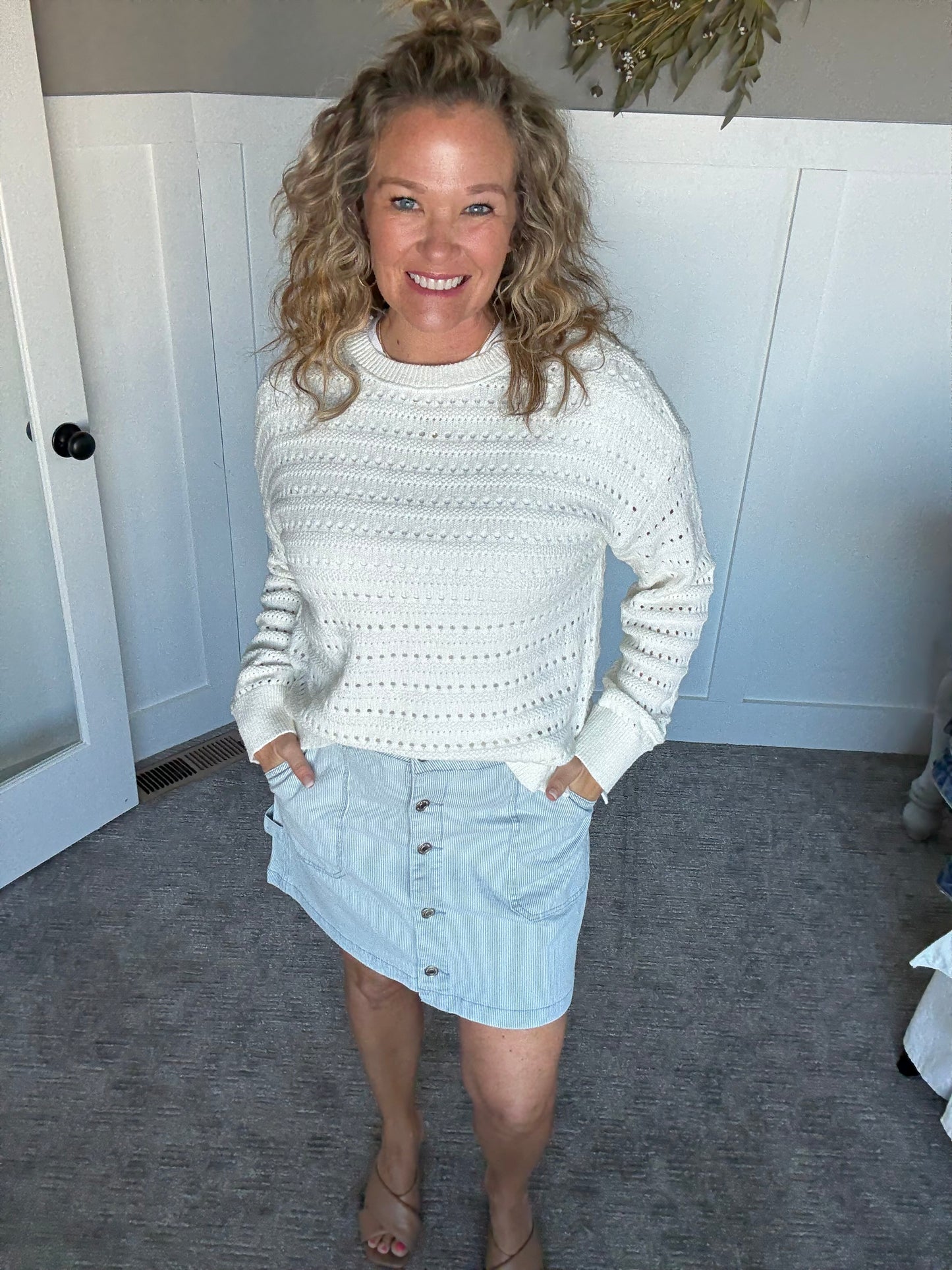 Robin Sweater- Ivory