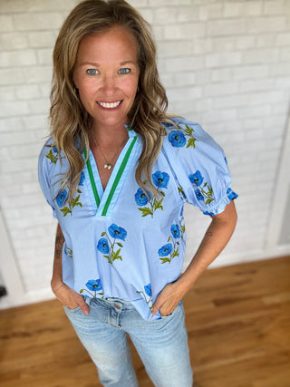 Tilly Floral Top