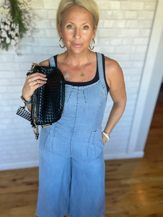 Dara Denim Overalls