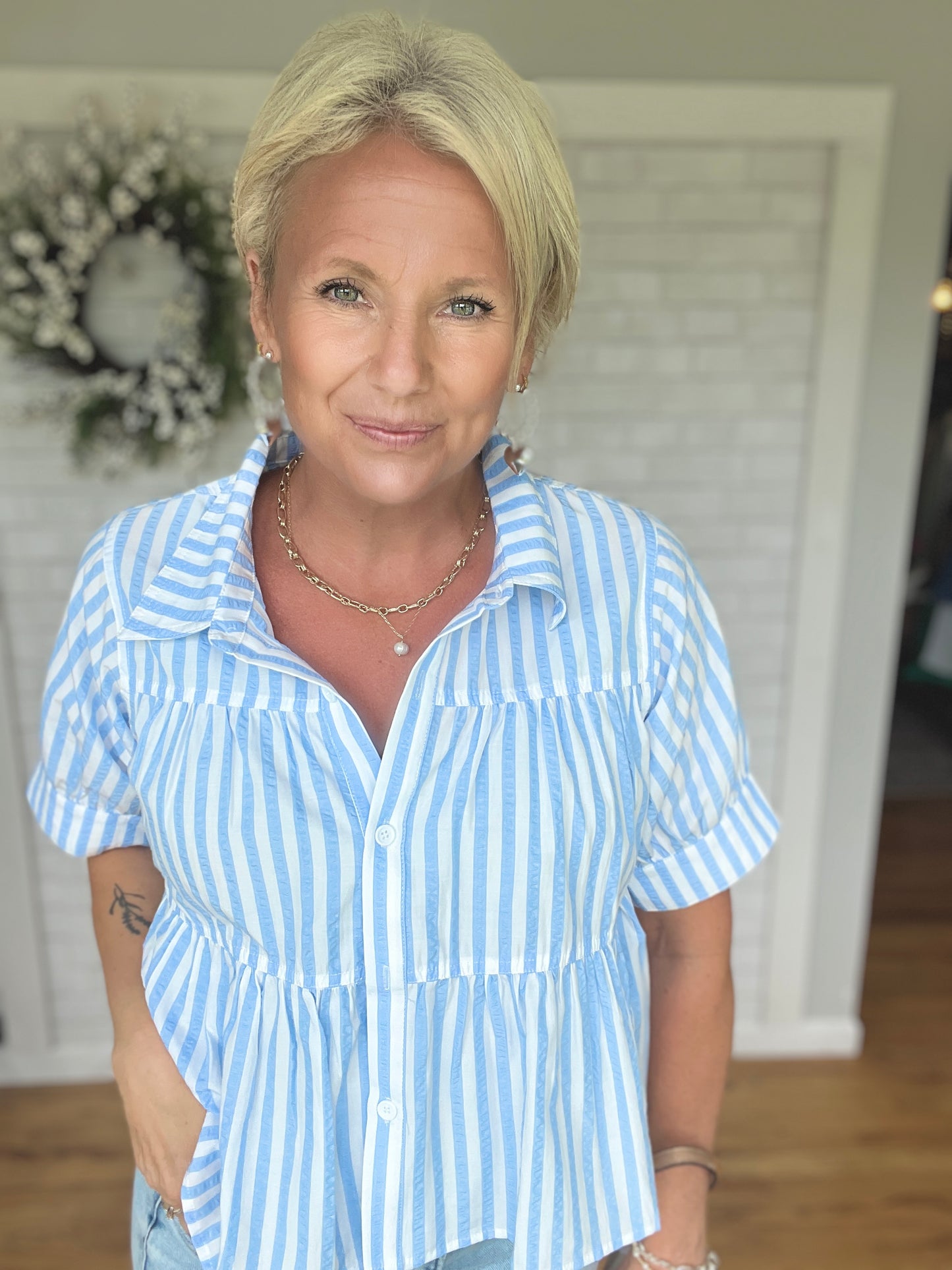 Stella Stripe Top