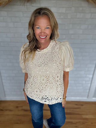 Carley Crochet Top