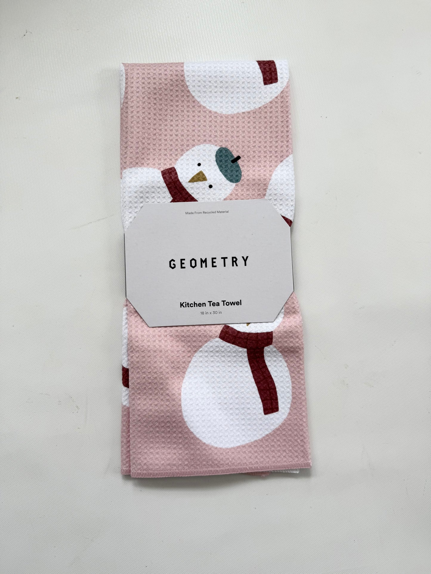 Geometry Tea Towel -Winter
