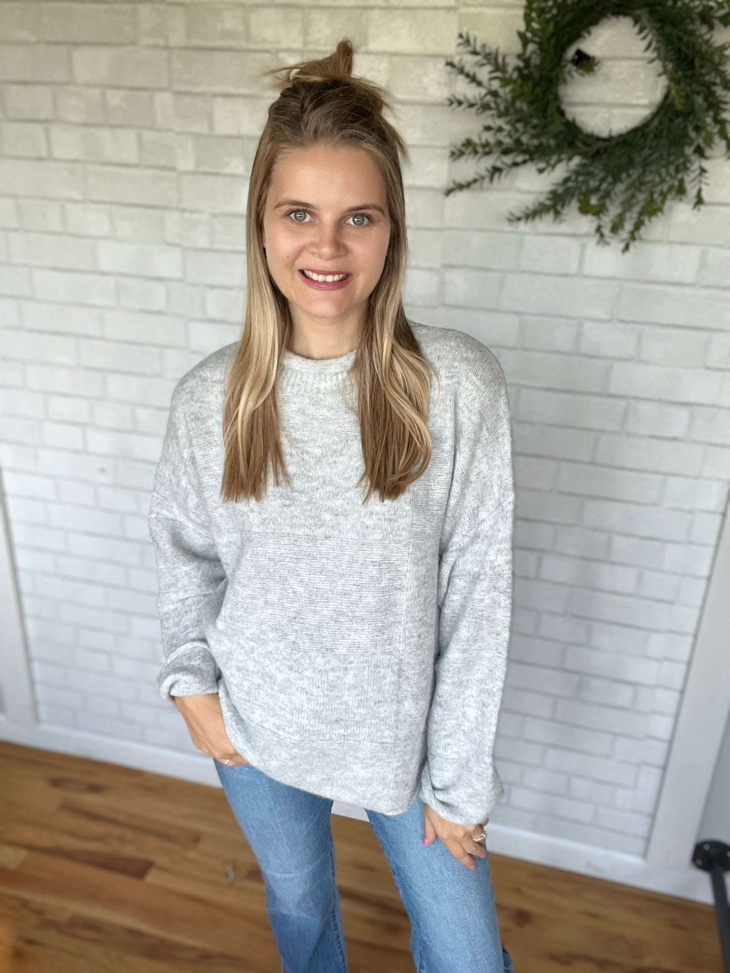 Ryleigh Sweater - Heather Grey