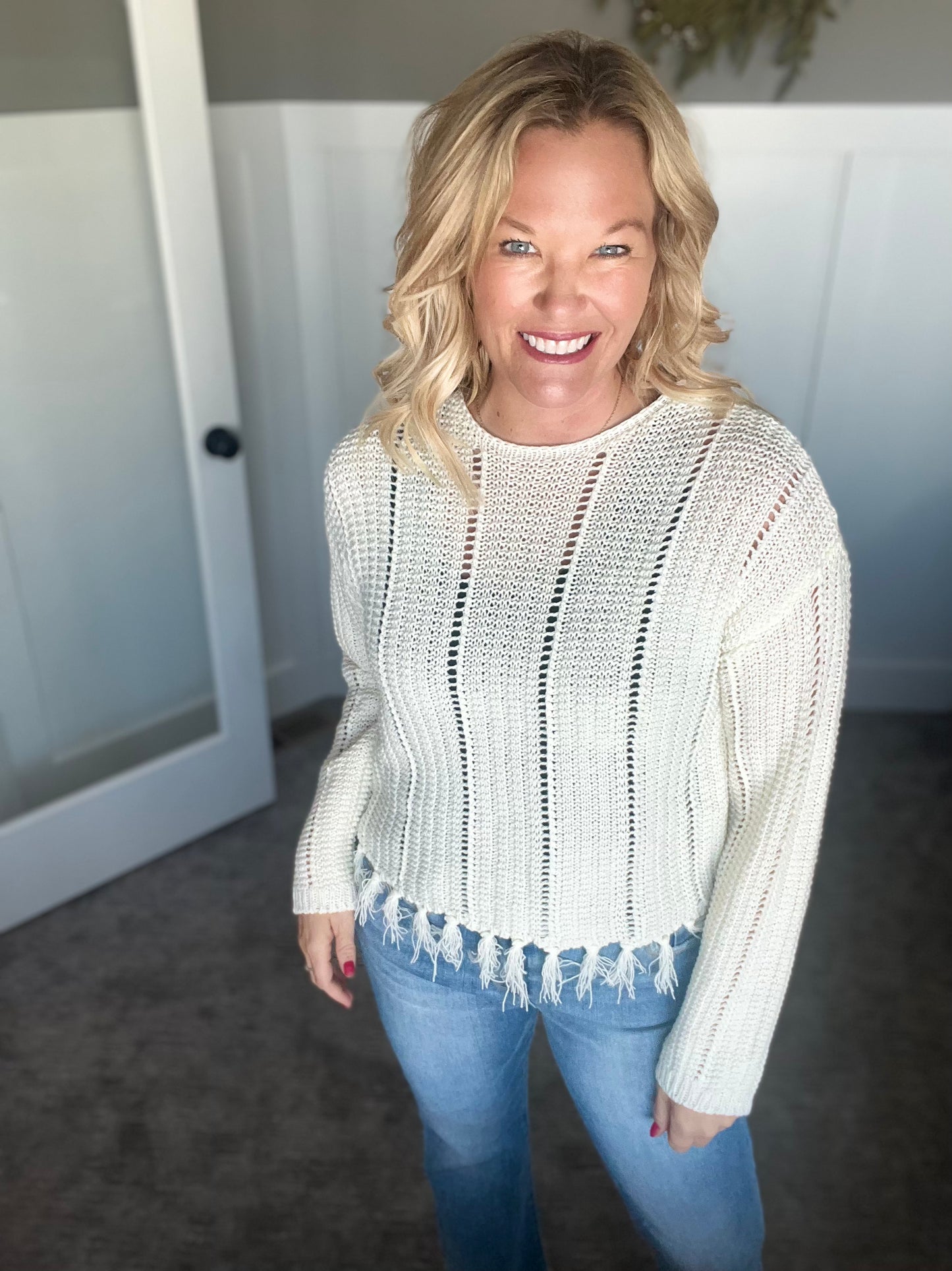 Tara Tassle Sweater