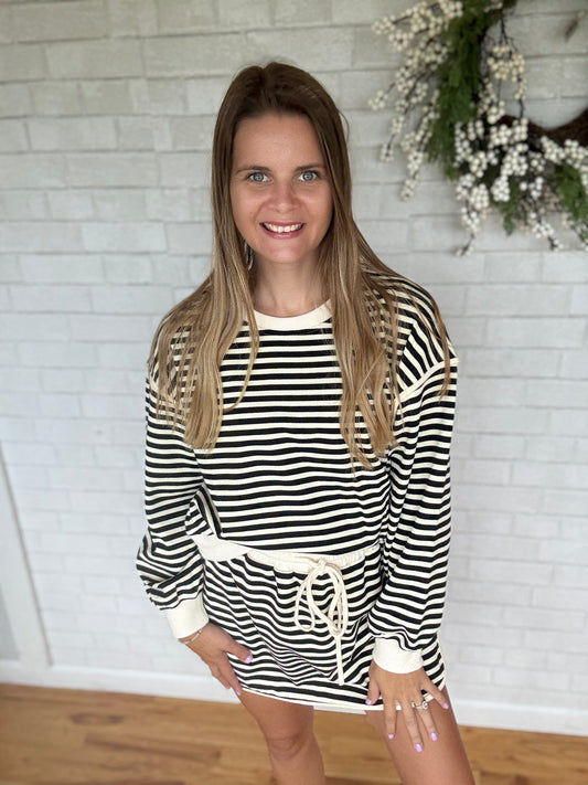 Marah Stripe Skort