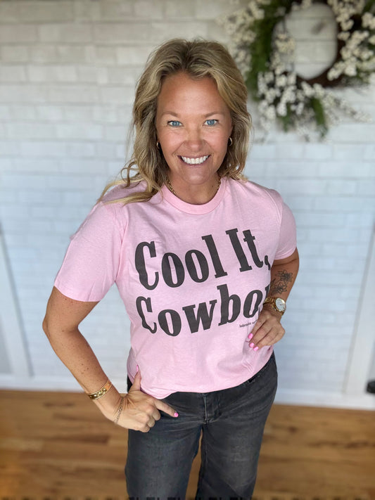 Cool It Cowboy Tee