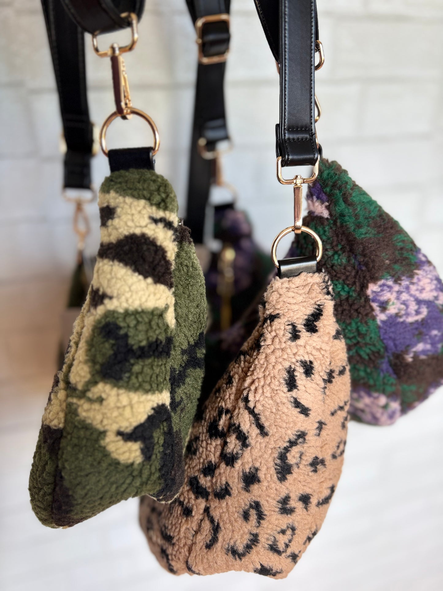 Shirley Sherpa Crossbody