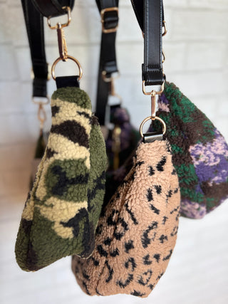 Shirley Sherpa Crossbody