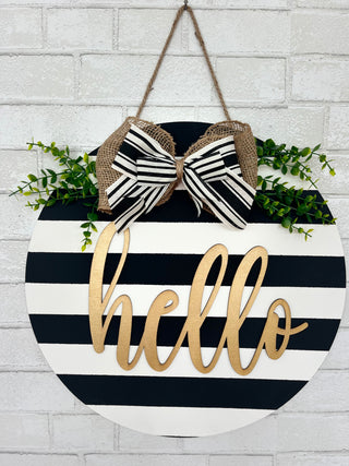 Hanging Door Sign