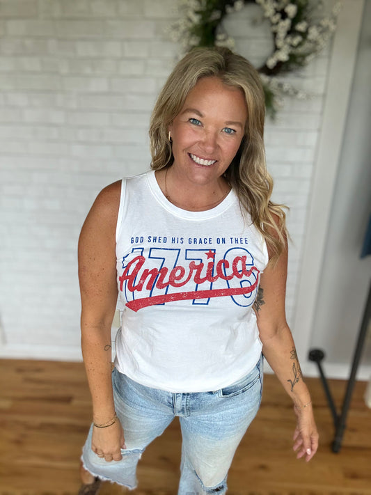 1776 Tank White