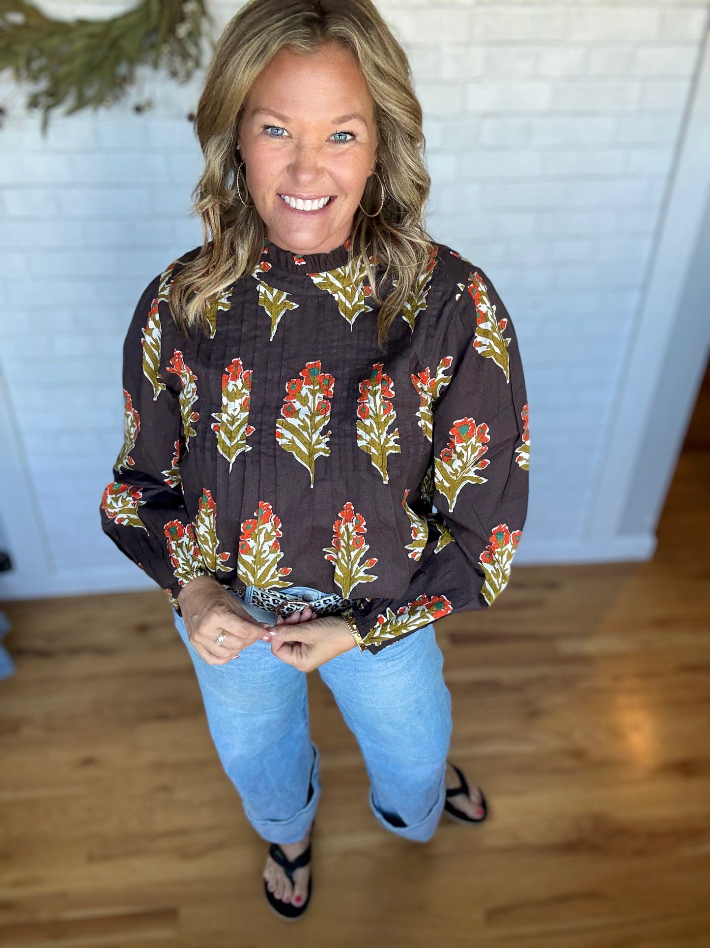 Brooke Detail Top