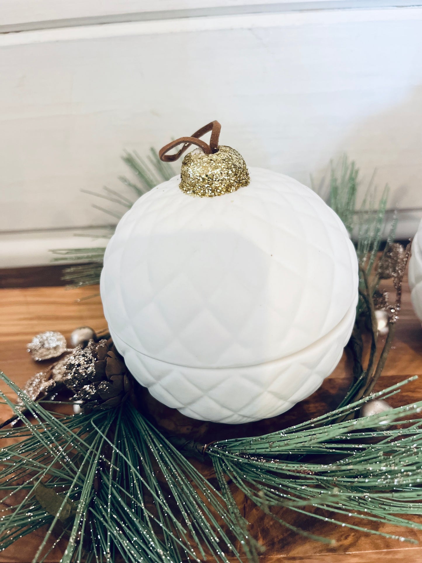 Porcelain Ornament Candle