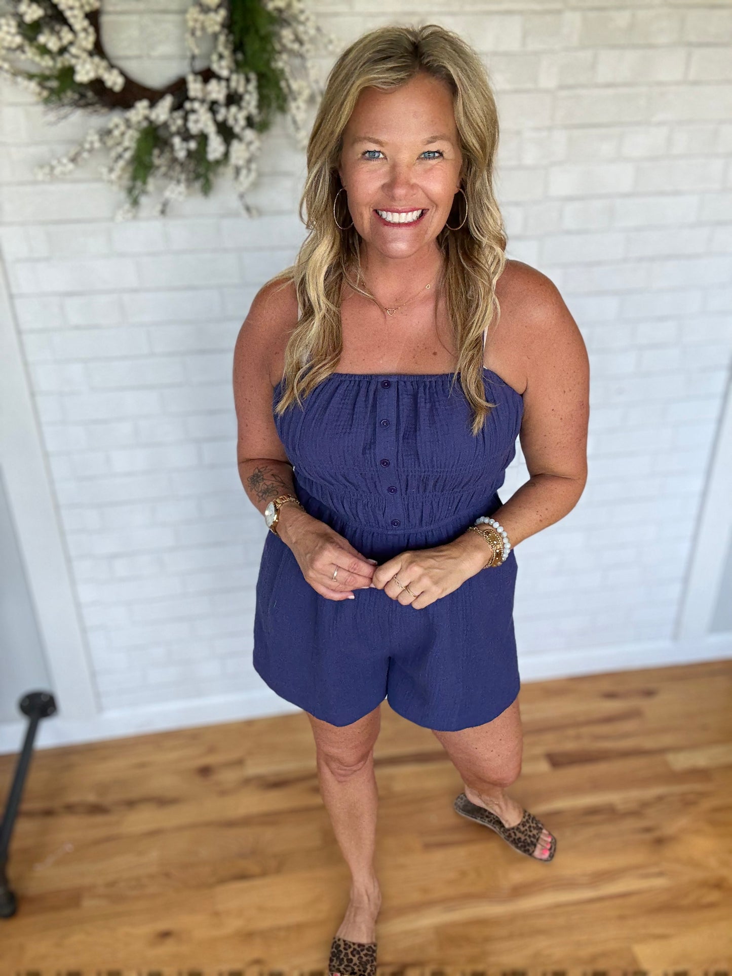 Smocked Romper