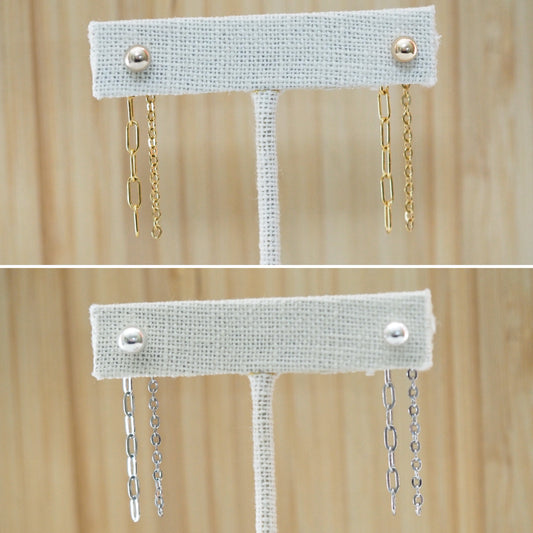 Chain Drop Earrings