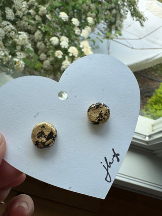 Gold Leaf Earrings