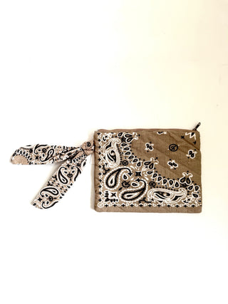 Bandana Clutch - A Bushel & A Peck