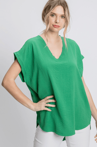 Bell Top - Kelly Green - A Bushel & A Peck