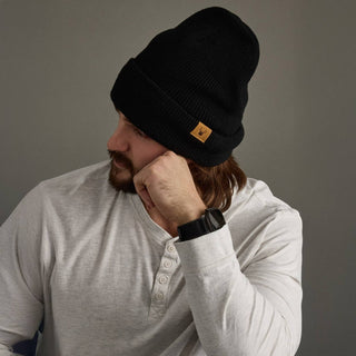 Black Knit Beanie - A Bushel & A Peck