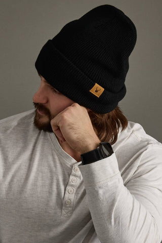 Black Knit Beanie - A Bushel & A Peck