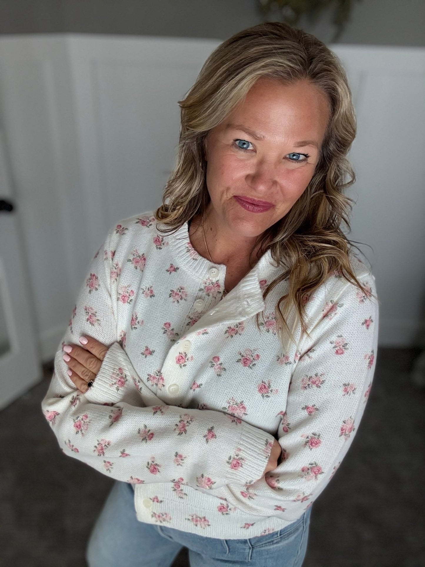 Botanical Cardigan - A Bushel & A Peck