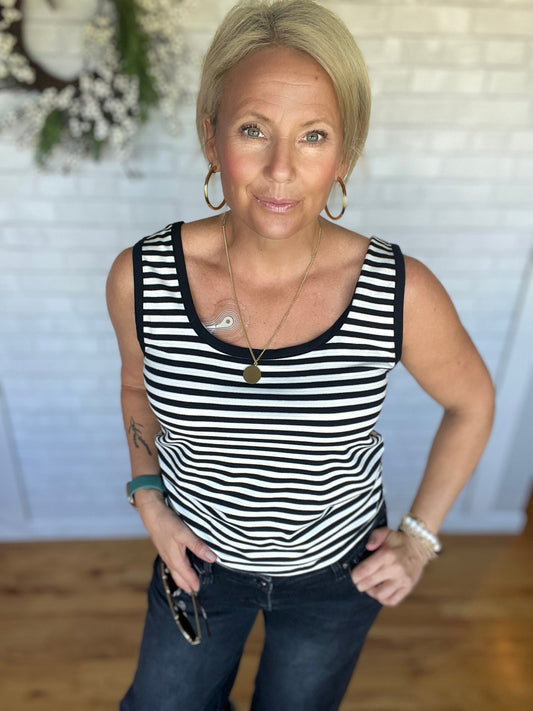 Brody Tank - Black - A Bushel & A Peck